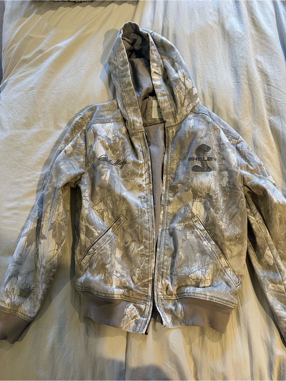 Hollister men’s camo coat